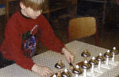 Einsatz von Montessori-Material